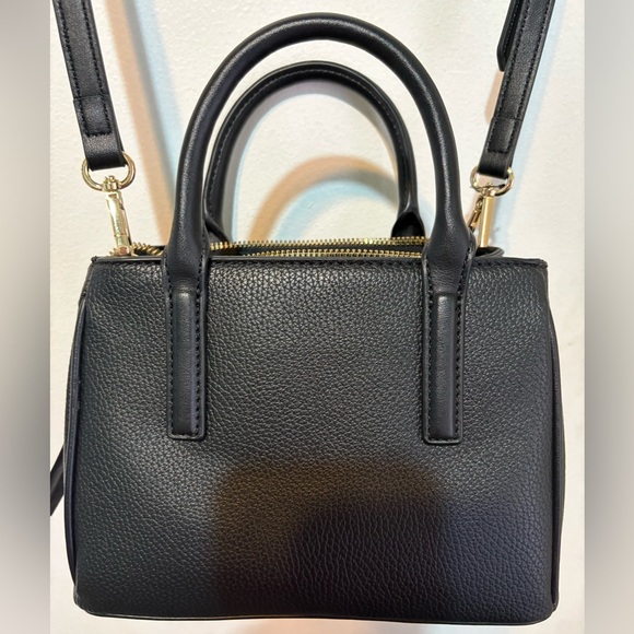 Nine West NWT Elegant Harland Black Satchel Bag, adjustable straps, Crossbody. - Picture 12 of 16